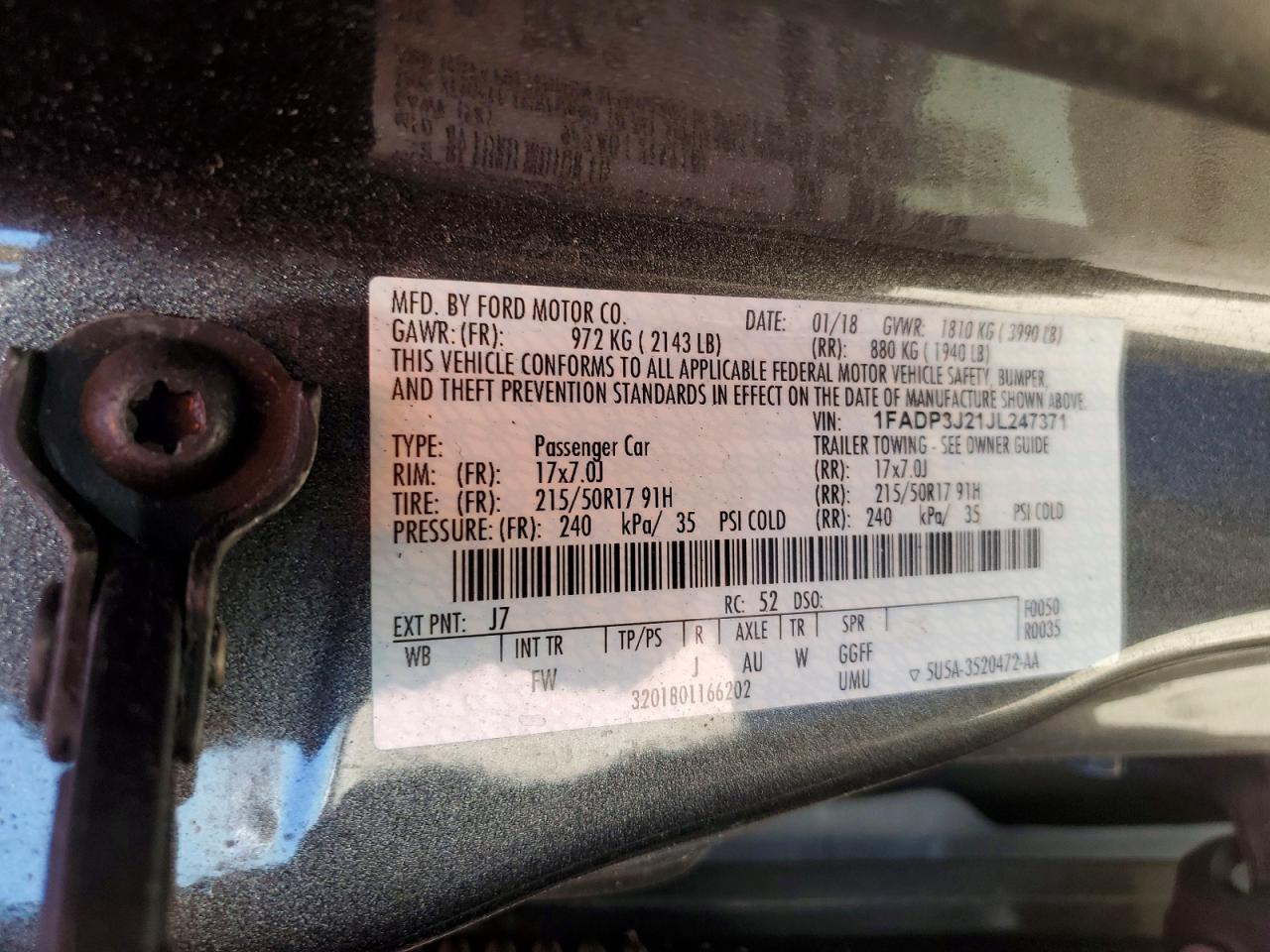 2018 Ford Focus Titanium