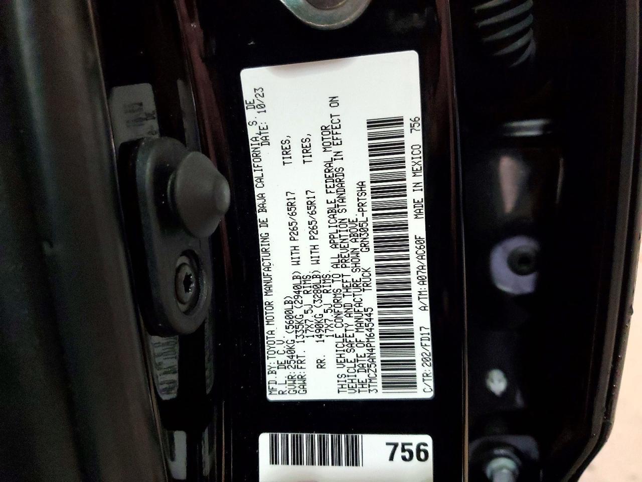 2023 Toyota Tacoma TRD Sport