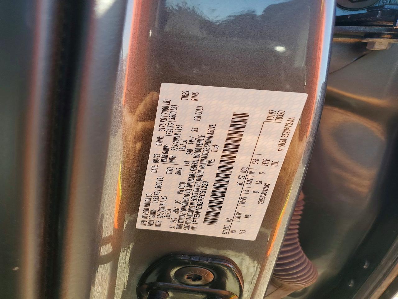 2023 Ford F150 Supercrew