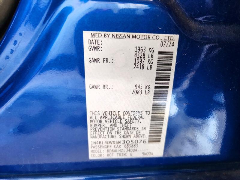 2025 Nissan Altima 2.5 sv