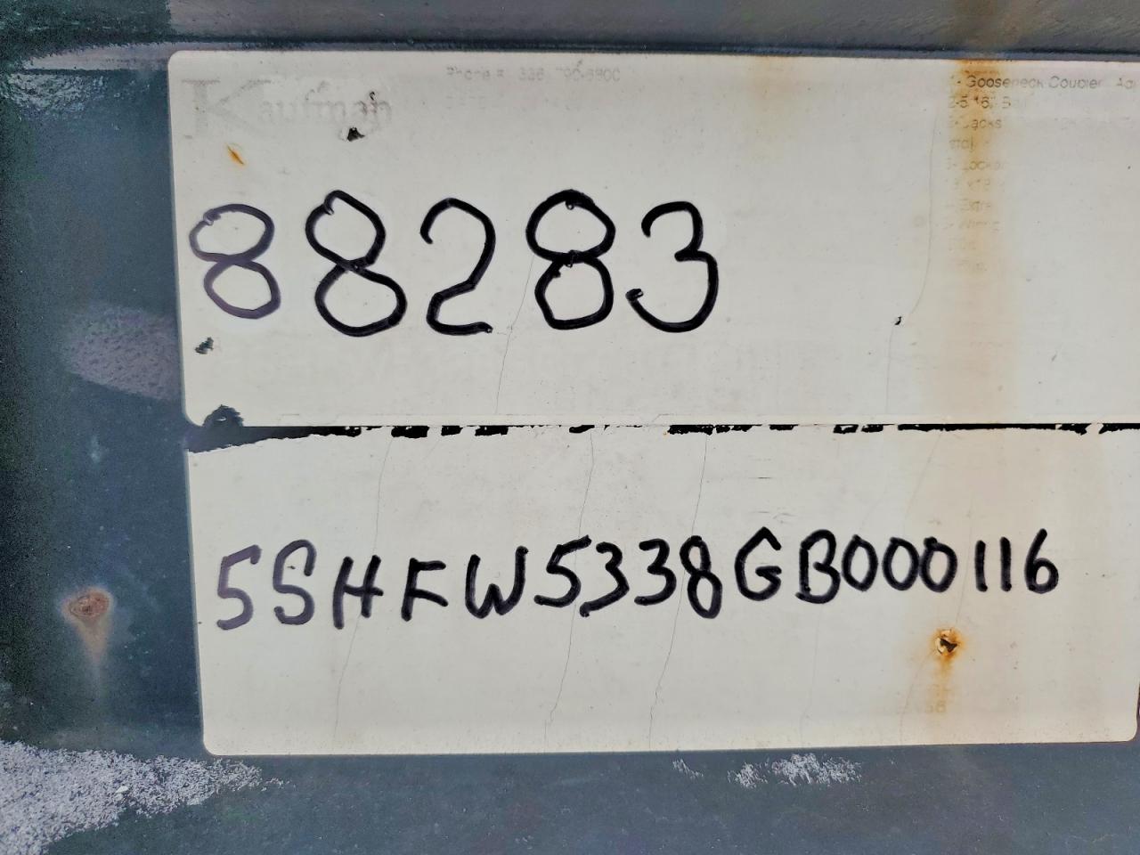 2016 Kaufman Car Carrier