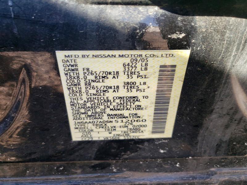 2006 Nissan Titan XE