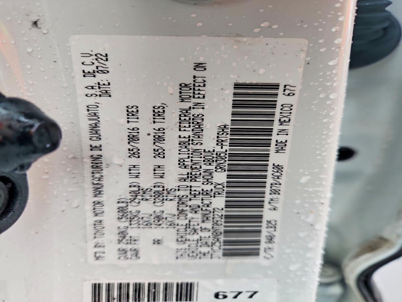 2022 Toyota Tacoma TRD PRO