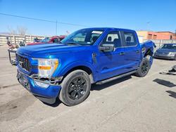 Salvage trucks for sale at Anthony, TX auction: 2022 Ford F150 Supercrew