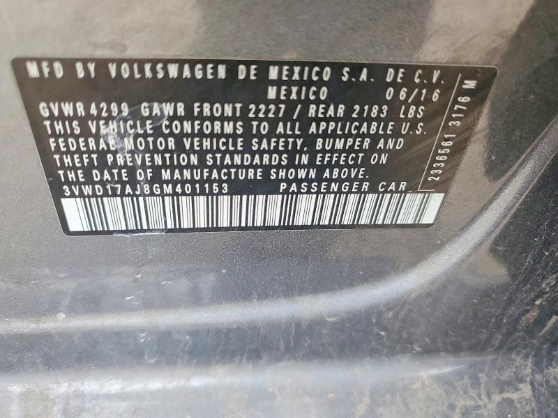 2016 Volkswagen Jetta Sport