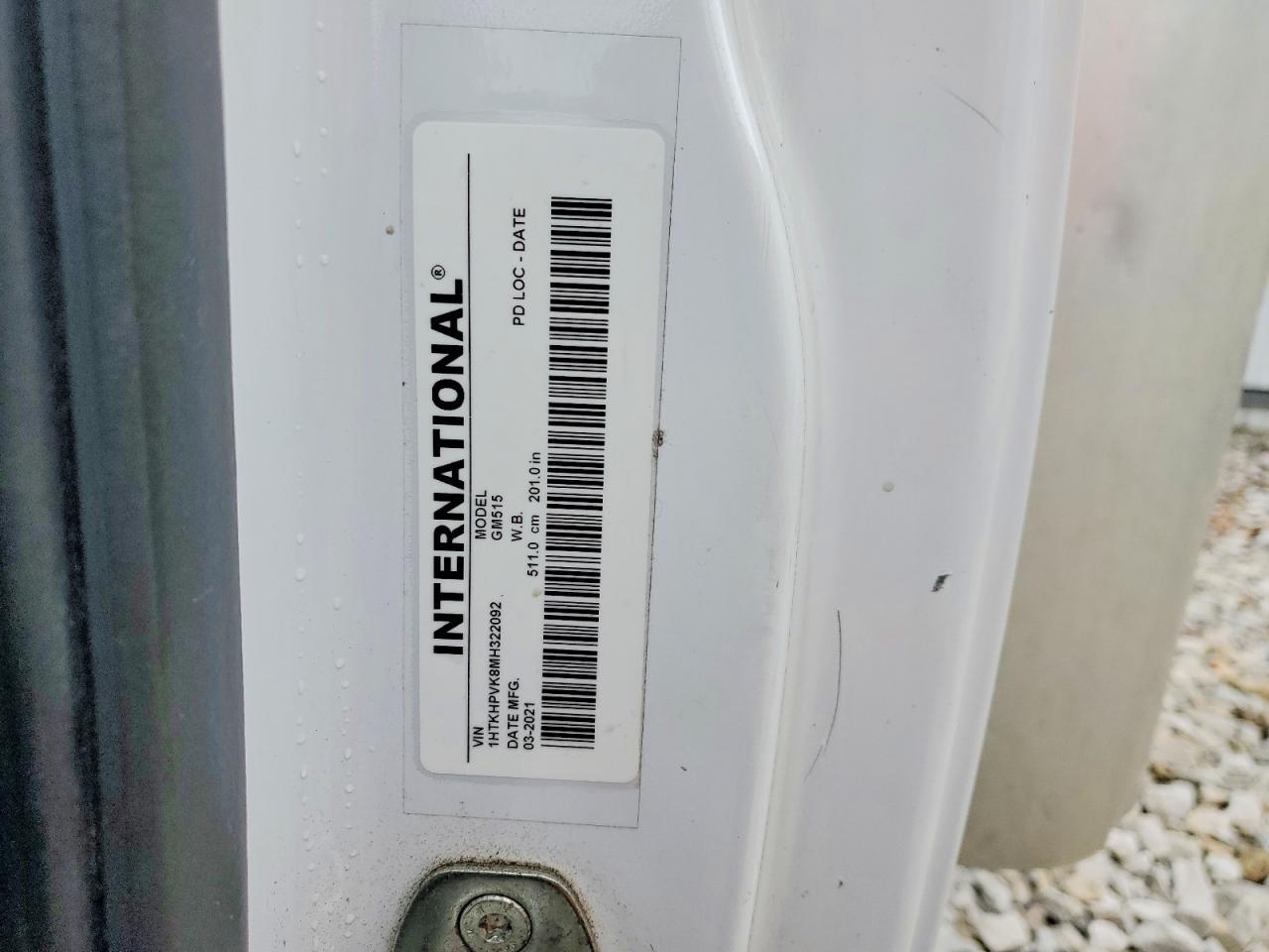 2021 Chevrolet 2021 GM GM515 BOX Truck