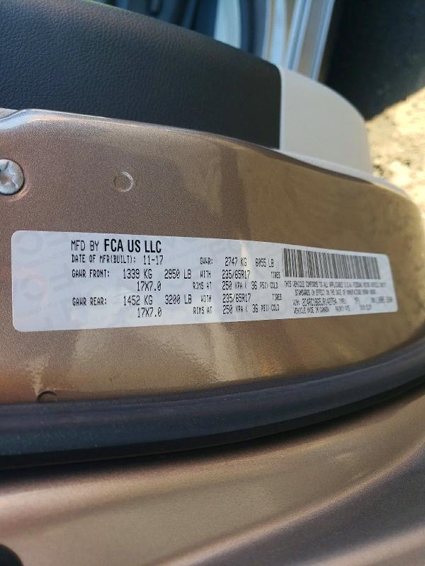 2018 Chrysler Pacifica Touring l