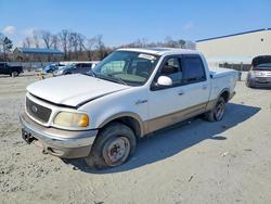 Salvage trucks for sale at Spartanburg, SC auction: 2003 Ford F150 Supercrew