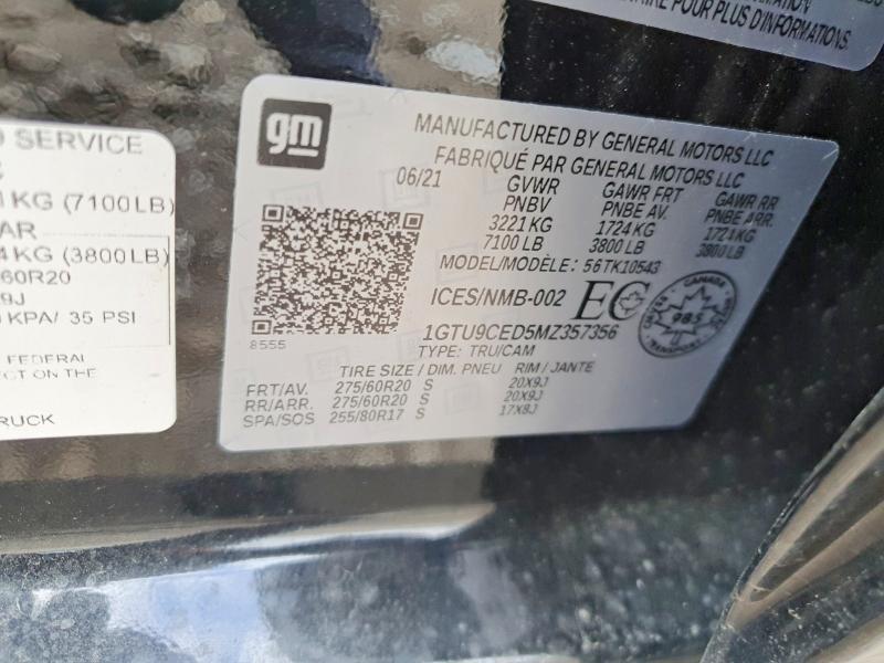2021 GMC Sierra K1500 Elevation
