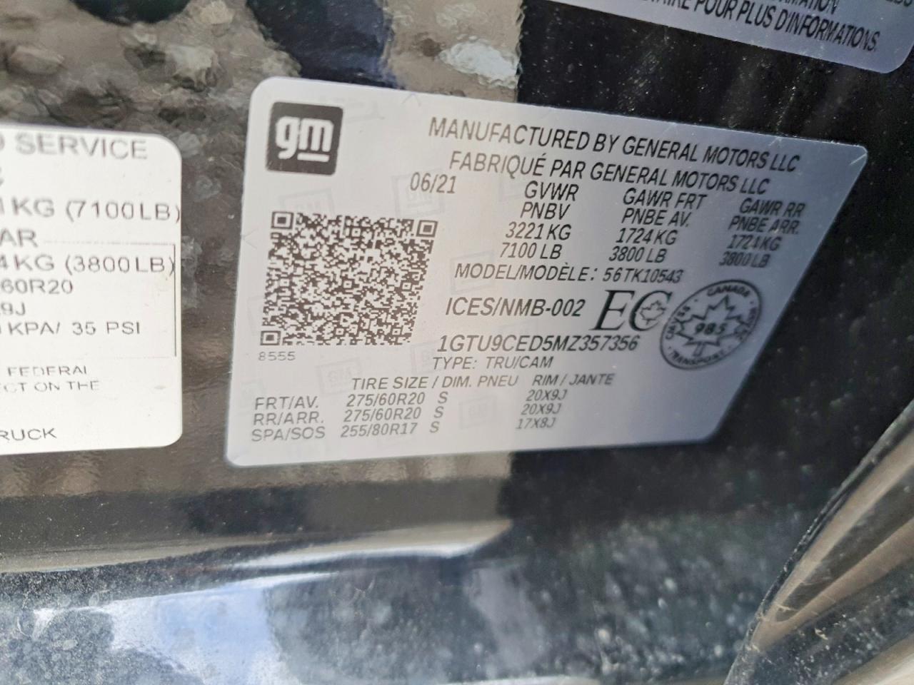 2021 GMC Sierra K1500 Elevation