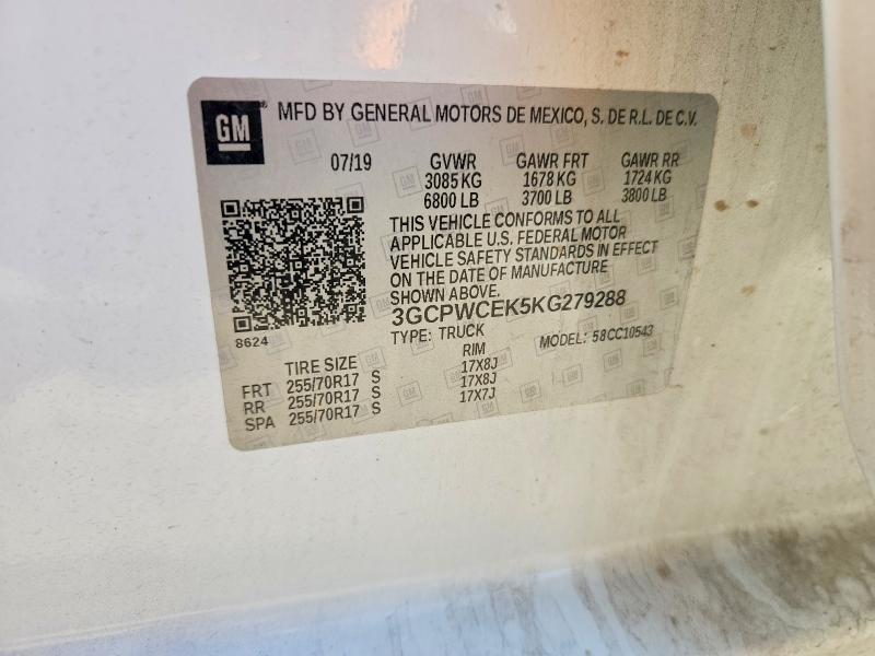 2019 Chevrolet Silverado C1500 LT