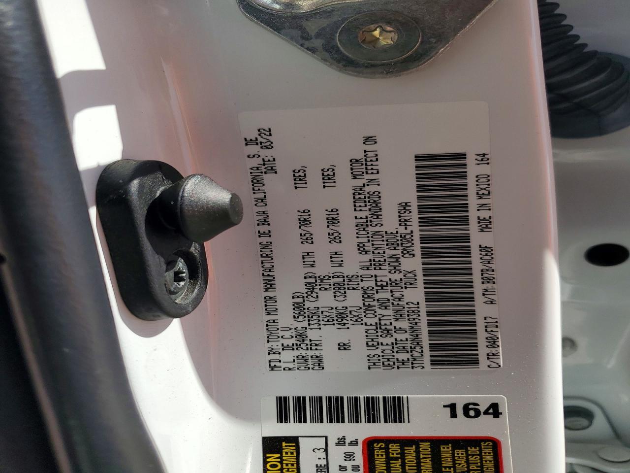 2022 Toyota Tacoma TRD OFF-Road