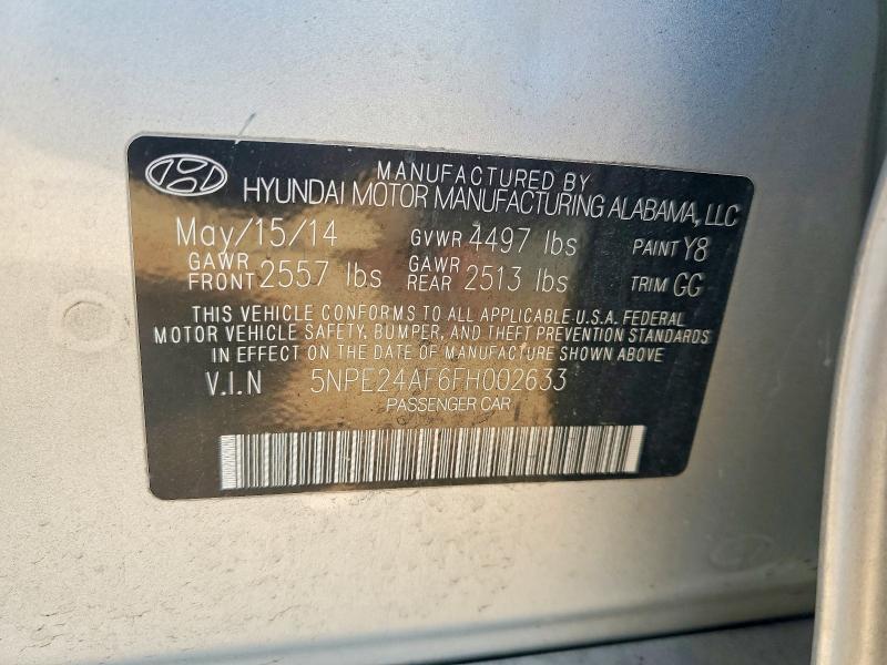 2015 Hyundai Sonata se