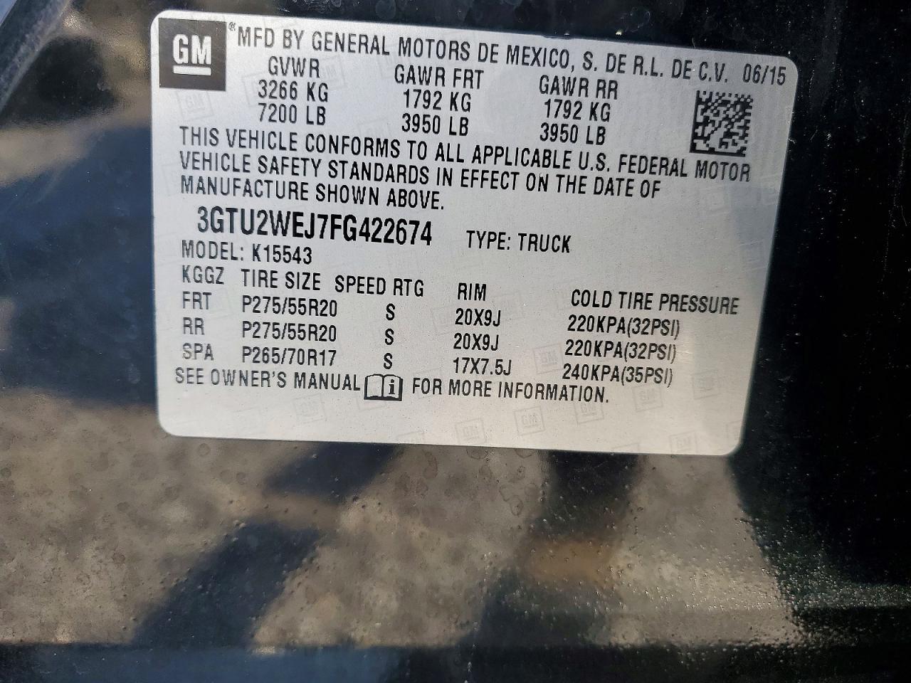 2015 GMC Sierra K1500 Denali