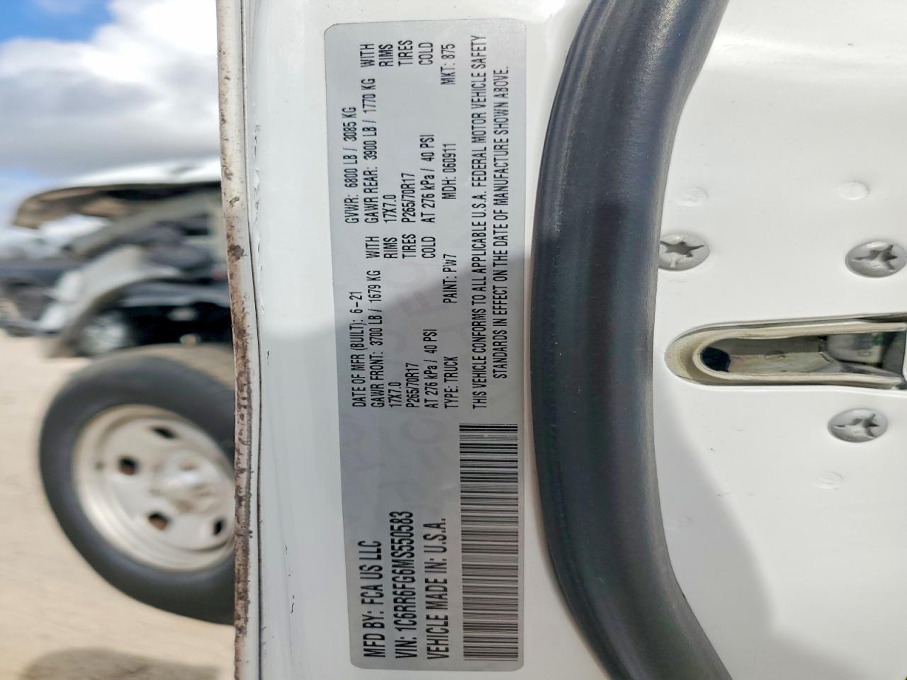 2021 Dodge RAM 1500 Classic Tradesman