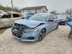 Honda salvage cars for sale: 2022 Honda Accord Hybrid Sport