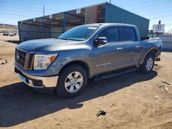 Salvage trucks for sale at Colorado Springs, CO auction: 2019 Nissan Titan SV