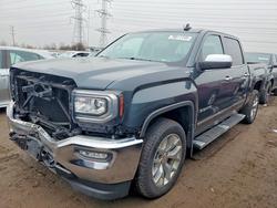 Salvage trucks for sale at Elgin, IL auction: 2018 GMC Sierra K1500 SLT