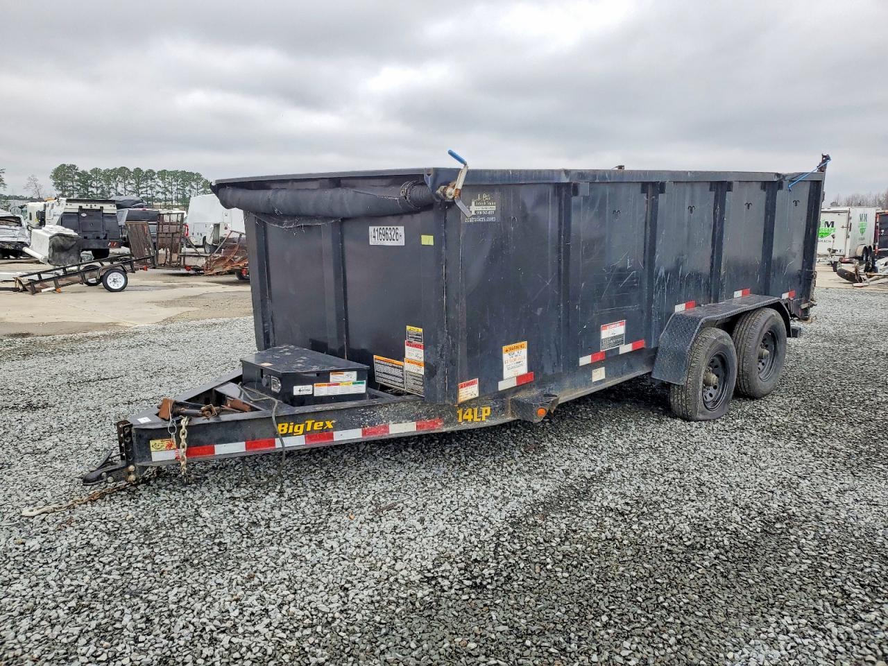 2023 Big Tex 14LP-16BK6-P4 Dump Trailer