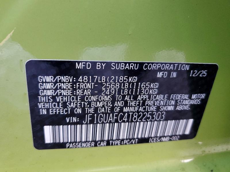 2026 Subaru Impreza Sport