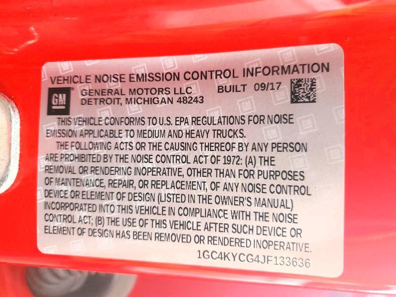 2018 Chevrolet Silverado K3500