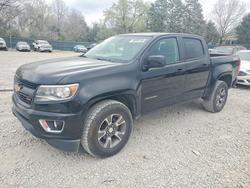 Salvage trucks for sale at Madisonville, TN auction: 2016 Chevrolet Colorado Z71