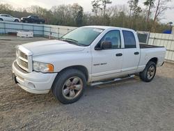 Salvage trucks for sale at Augusta, GA auction: 2005 Dodge RAM 1500 ST