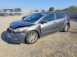 KIA salvage cars for sale: 2015 KIA Forte5 ex