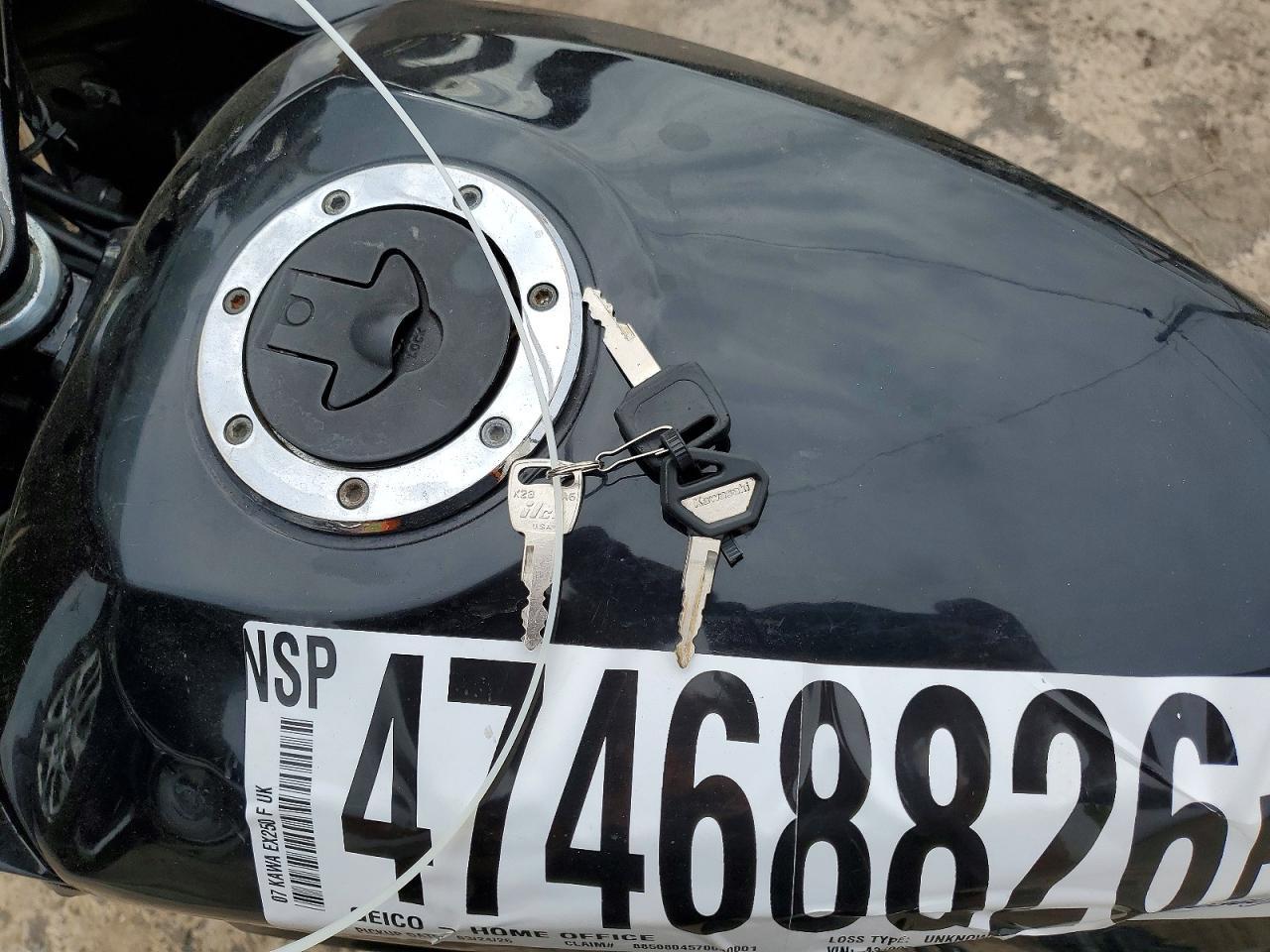 2007 Kawasaki EX250 F