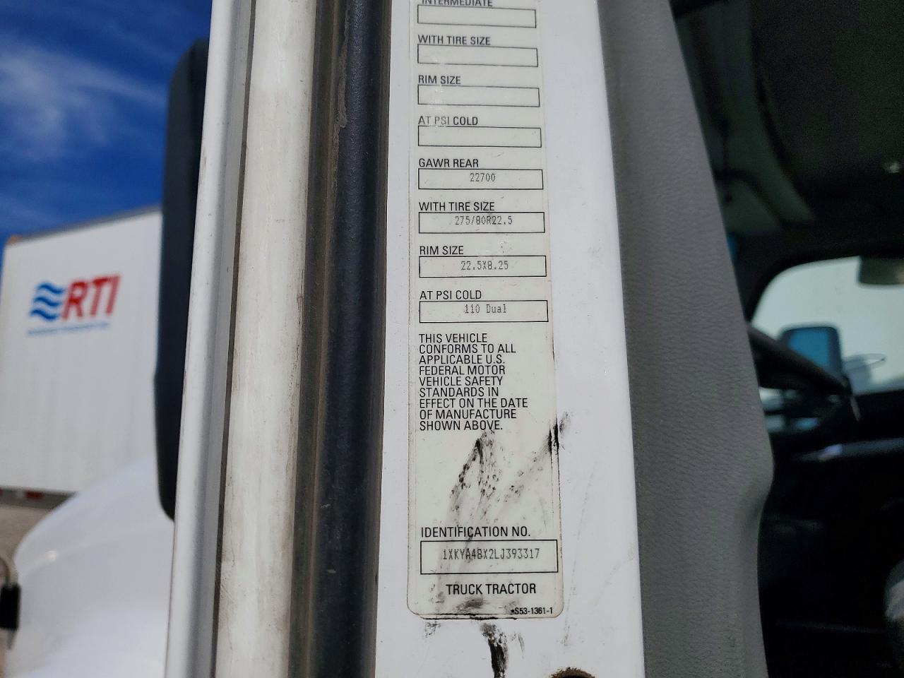 2020 Kenworth Construction T680