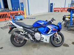 Salvage motorcycles for sale at San Diego, CA auction: 2008 Suzuki GSX650 F