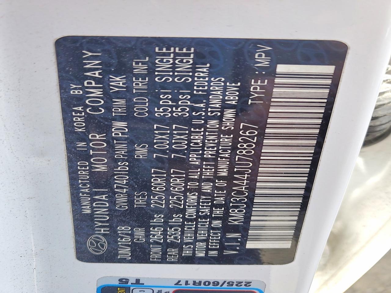 2018 Hyundai Tucson sel