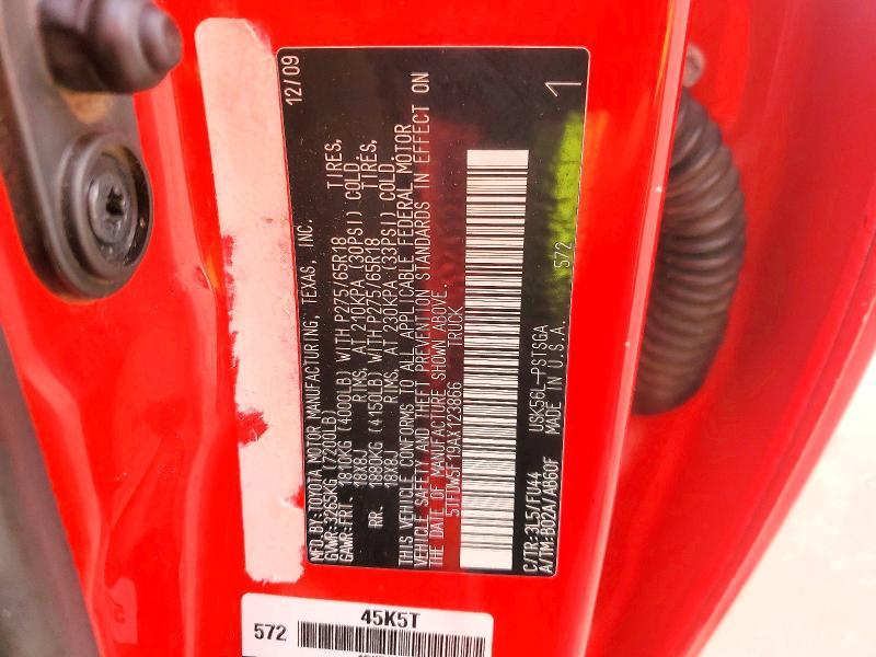 2010 Toyota Tundra Grade