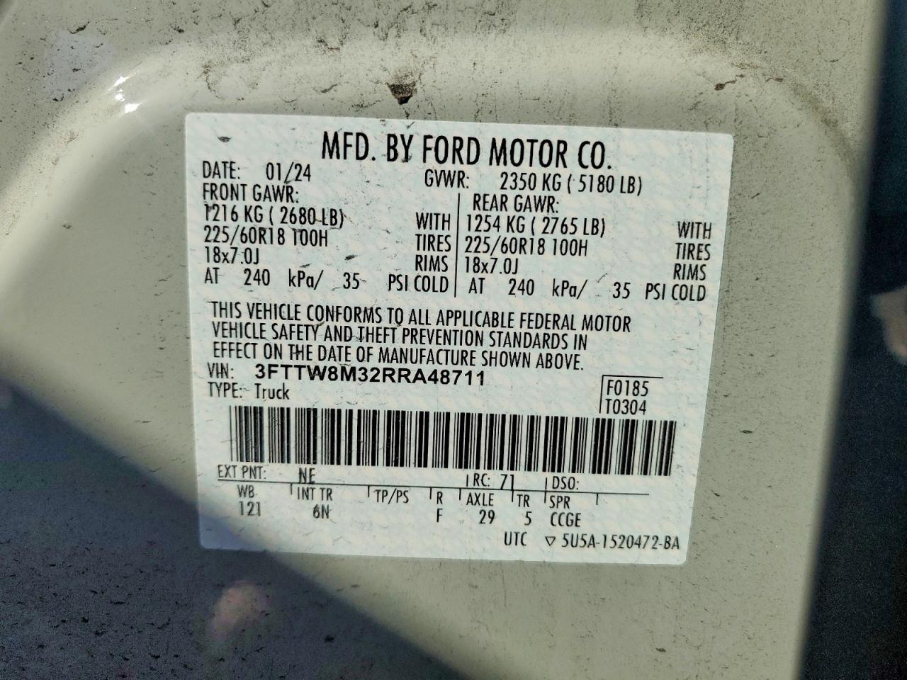 2024 Ford Maverick Lariat