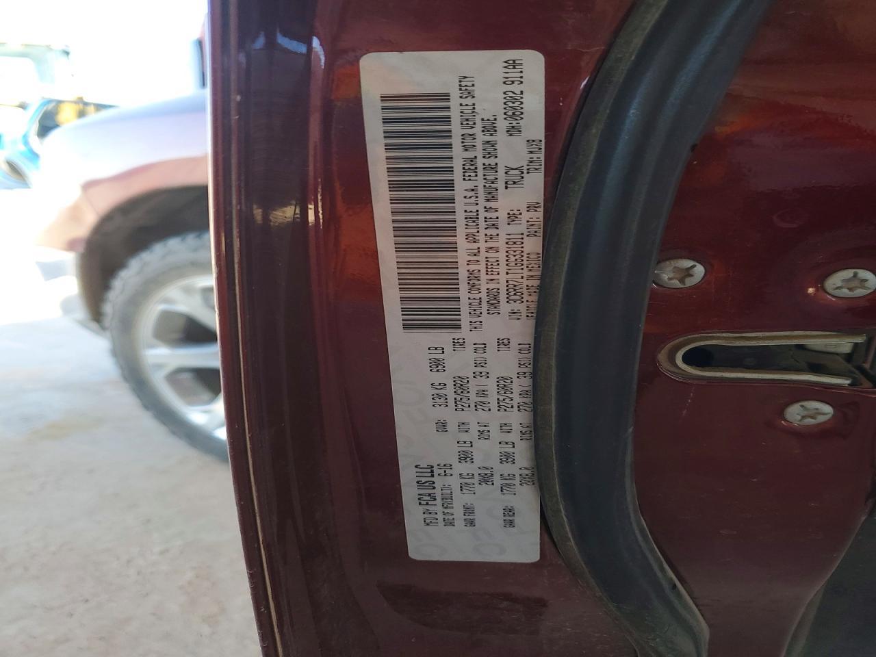 2016 Dodge RAM 1500 SLT