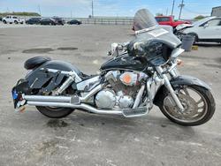 Salvage motorcycles for sale at Jacksonville, FL auction: 2004 Honda VT1300 S