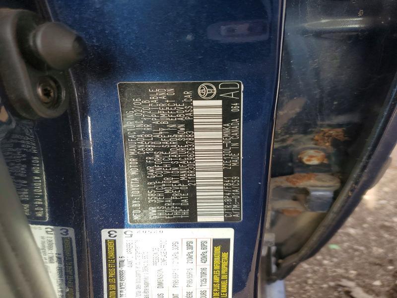 2006 Toyota Corolla le
