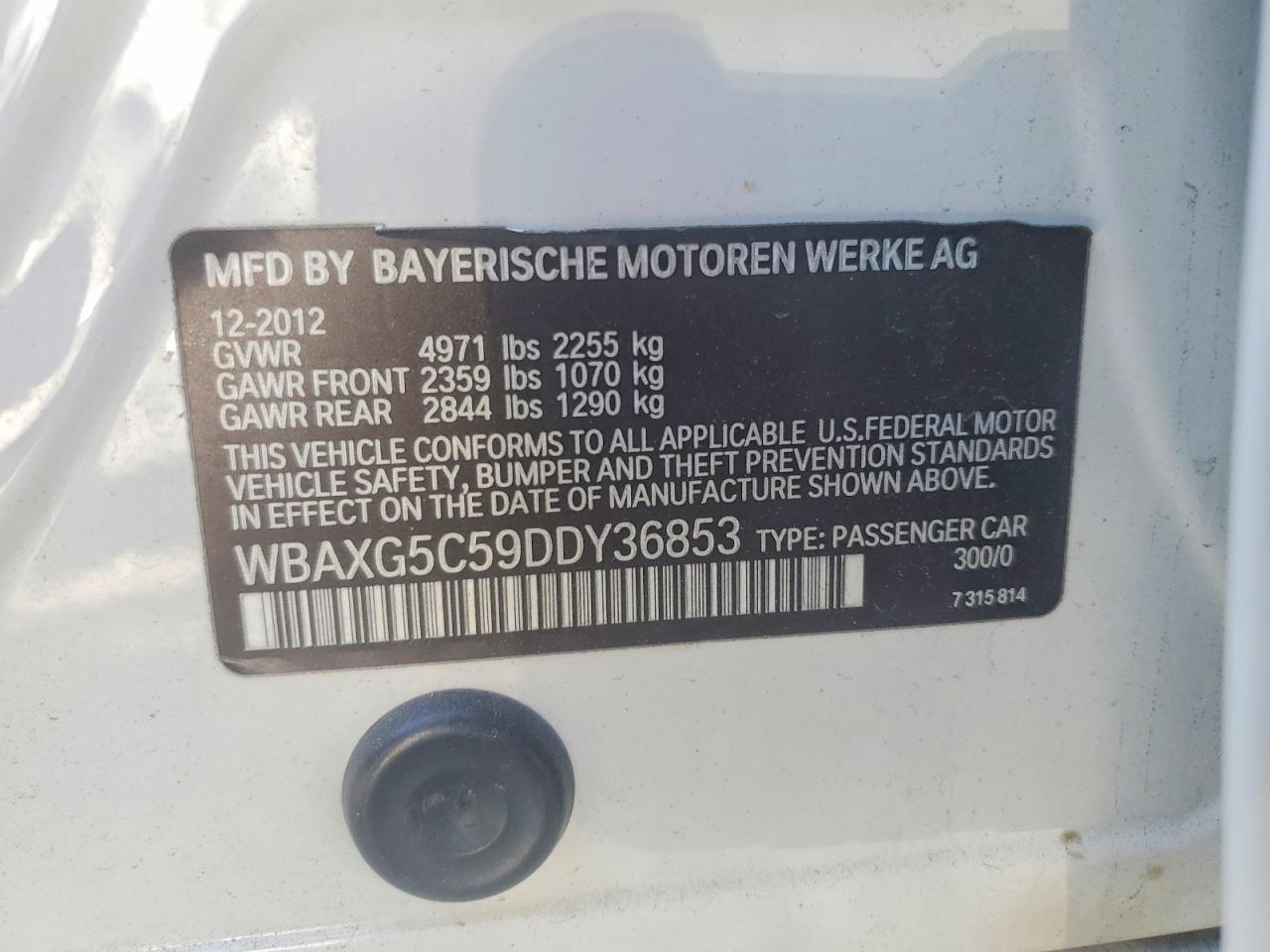 2013 BMW 528 i