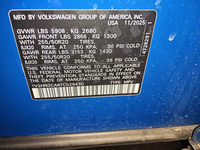 2026 Volkswagen Atlas se