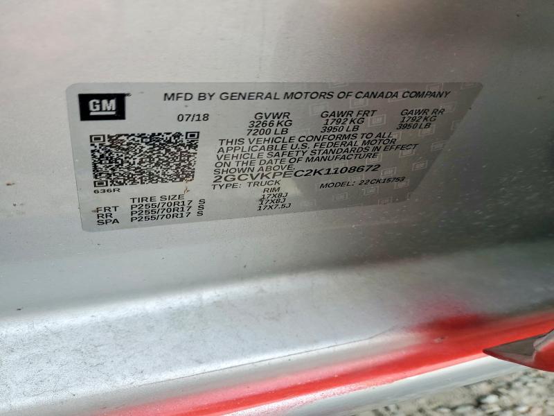 2019 Chevrolet Silverado LD K1500 LT