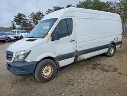 Salvage trucks for sale at Wheeling, IL auction: 2014 Mercedes-Benz 2014 Mercedes Benz Sprinter 2500 Delivery Van