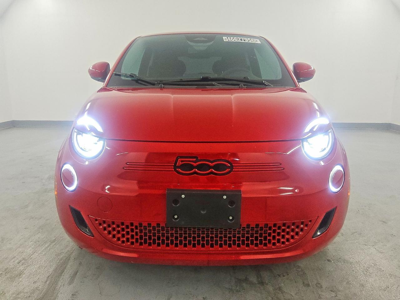 2024 Fiat 500 e red