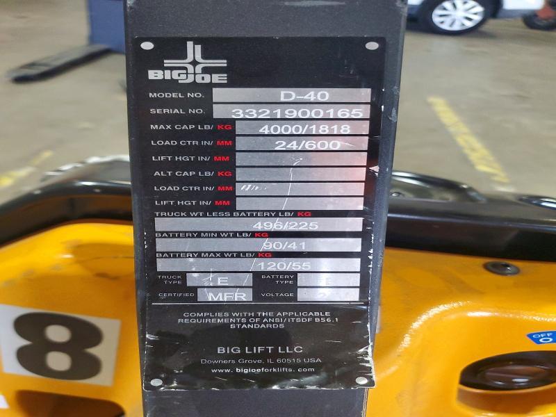 2024 Big Joe 2024 Oeth Pallet Jack-Pallet Jack