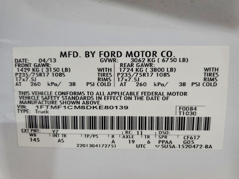 2013 Ford F150