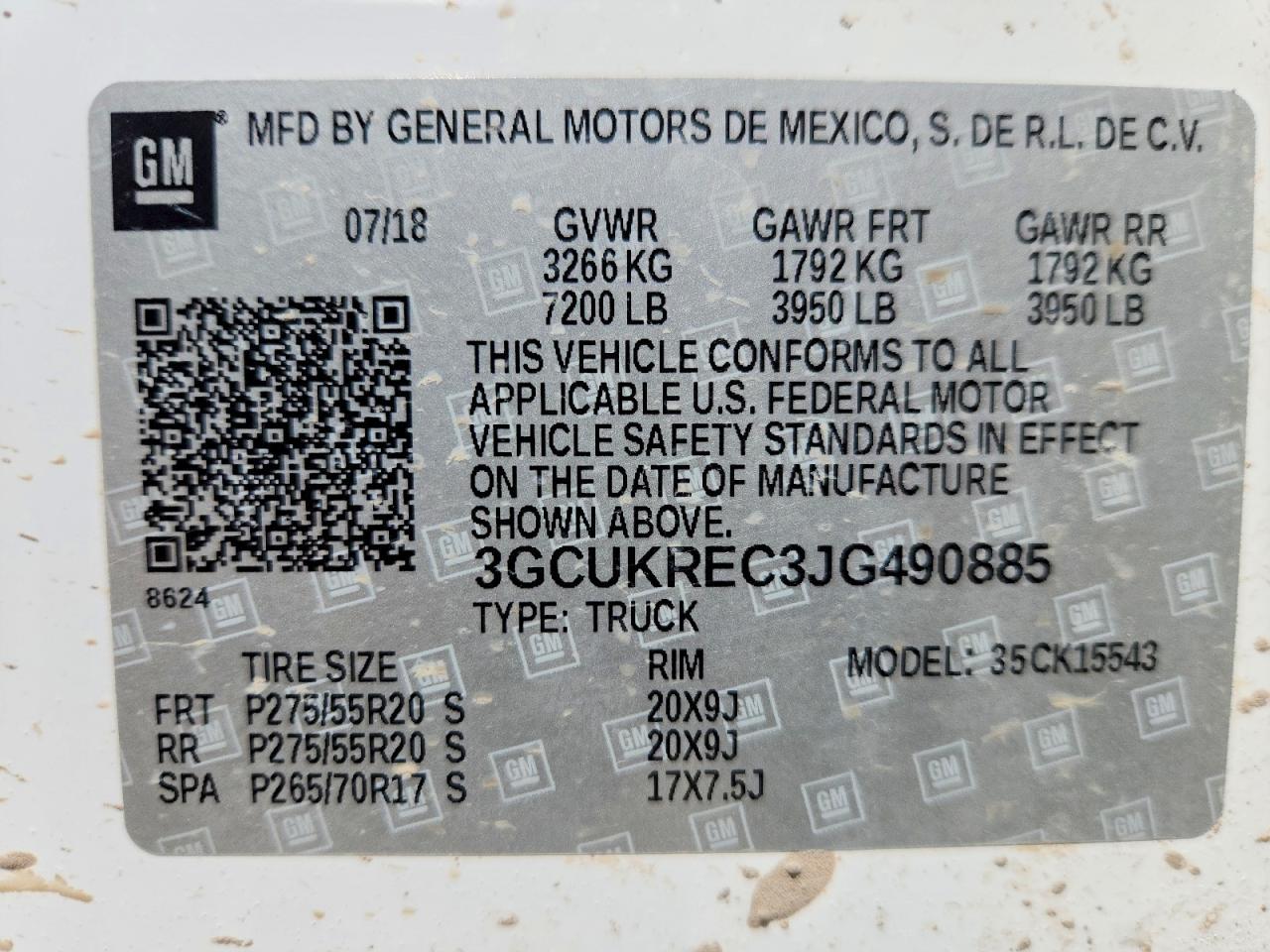 2018 Chevrolet Silverado K1500 LT