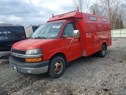 Salvage trucks for sale at Central Square, NY auction: 2006 Chevrolet Express Utility / Service Truck