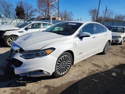 Ford salvage cars for sale: 2018 Ford Fusion Titanium