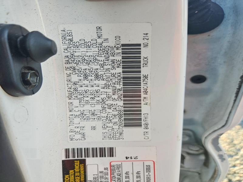 2006 Toyota Tacoma Prerunner V6