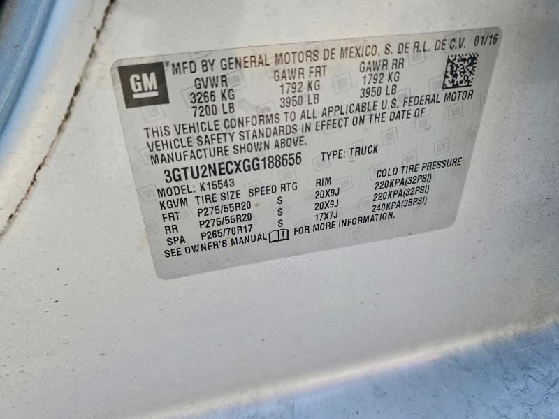 2016 GMC Sierra K1500 SLT