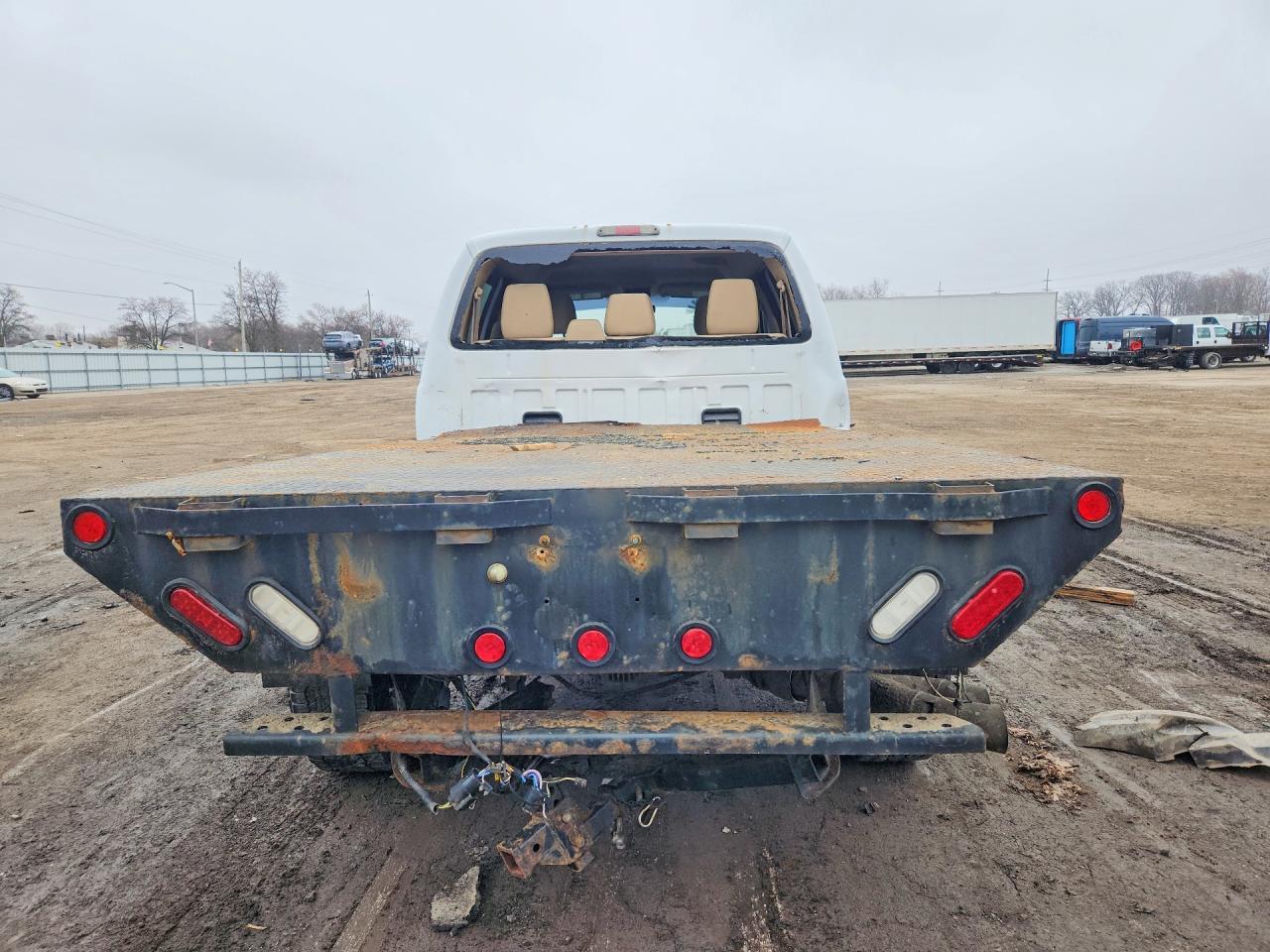 2011 Ford F250 Super Duty Flatbed Truck